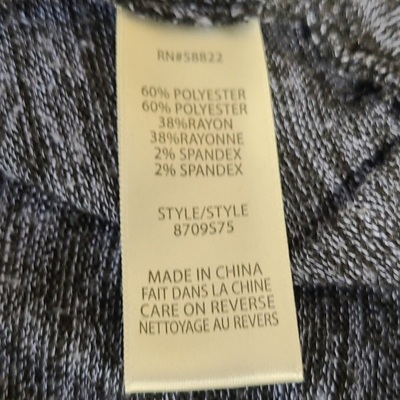 SWEATER: Wrap Look Vneck Sweater LSleeve - Picture 6 of 6